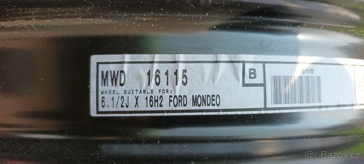 Disky 6,1/2Jx16H2 ET50 - 2