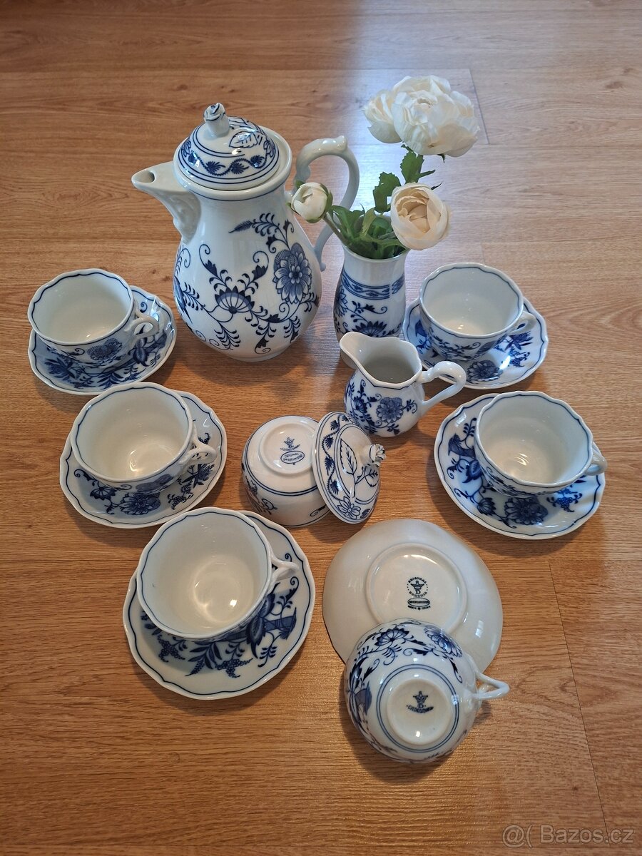 Cibulák - kávová souprava - 2