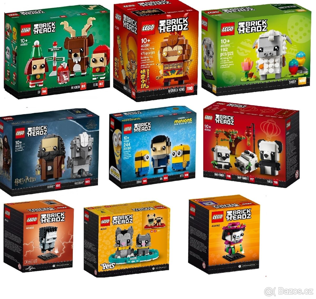 Prodám LEGO BrickHeadz - 2