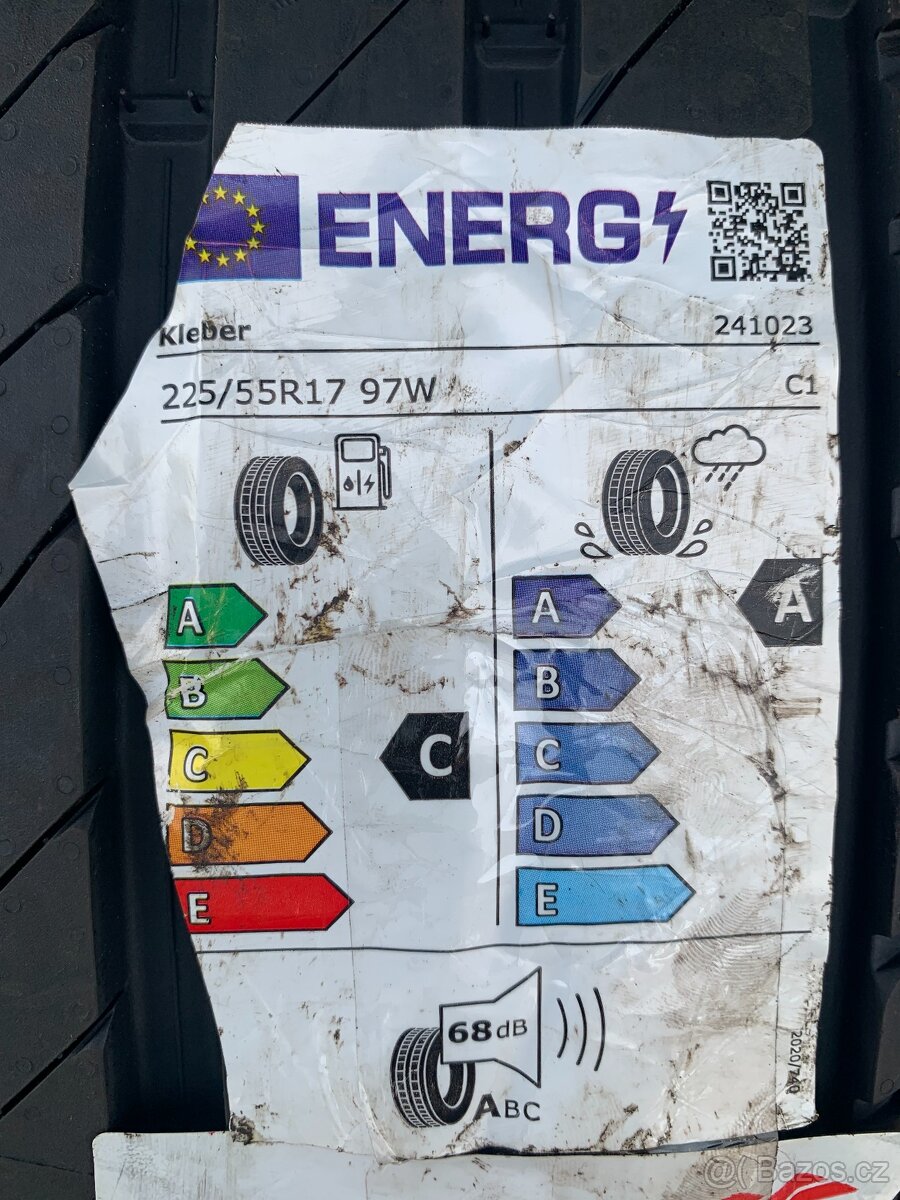 225/55R17 NOVÉ LETNÍ - 2