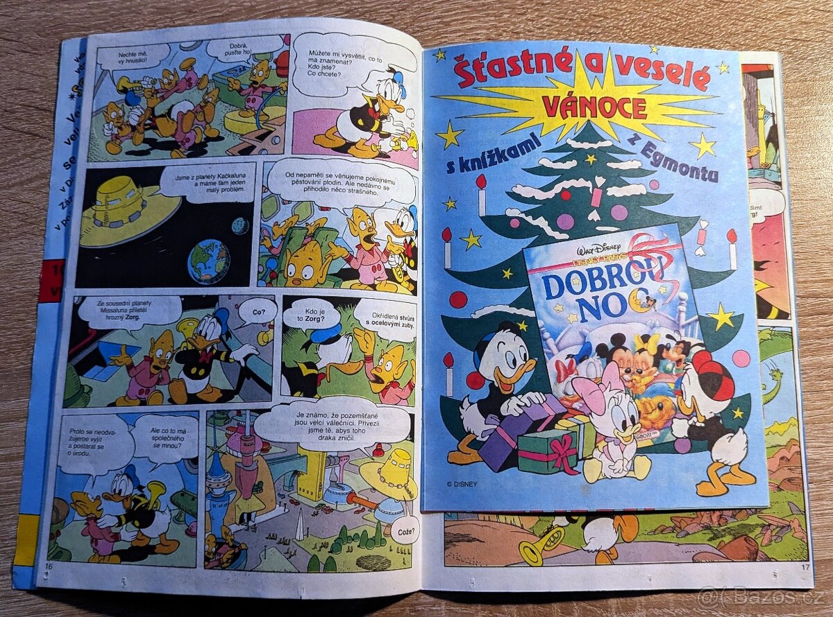 Mickey Mouse 10/1992, bez přílohy - 2