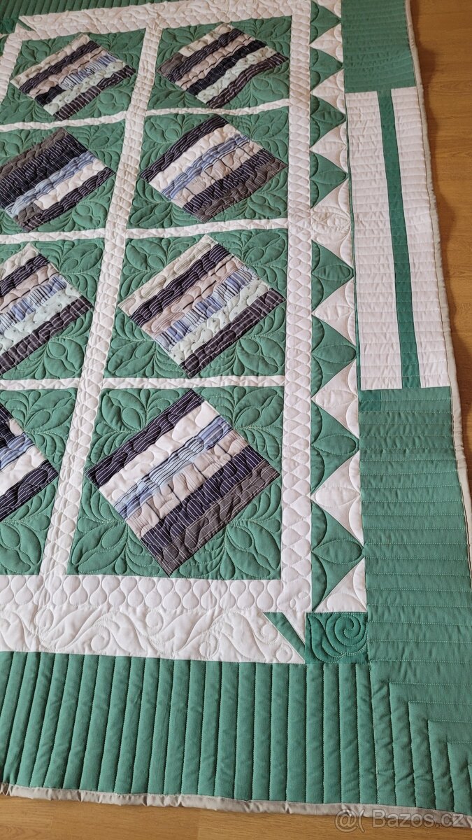 Prodám patchworkovou deku - 2