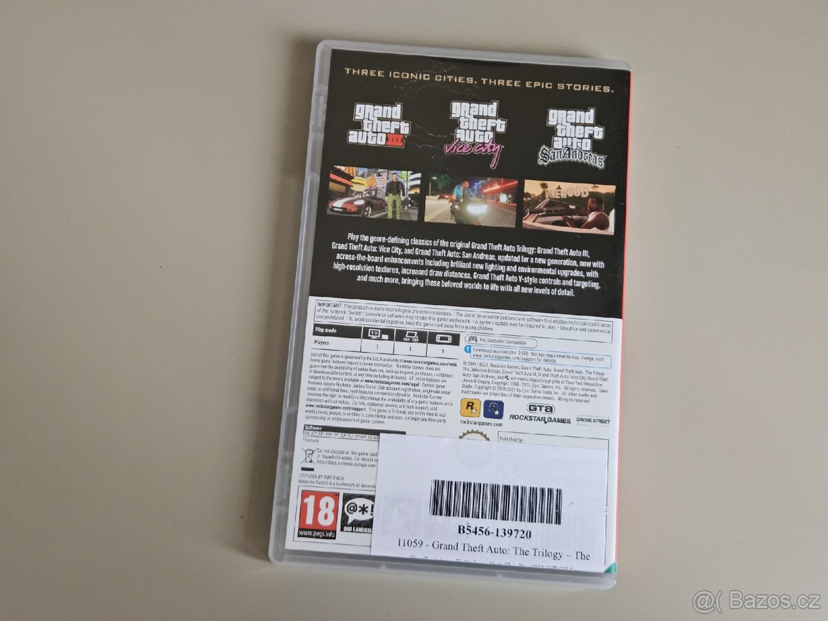 Grand Theft Auto: The Trilogy (Switch) - 2