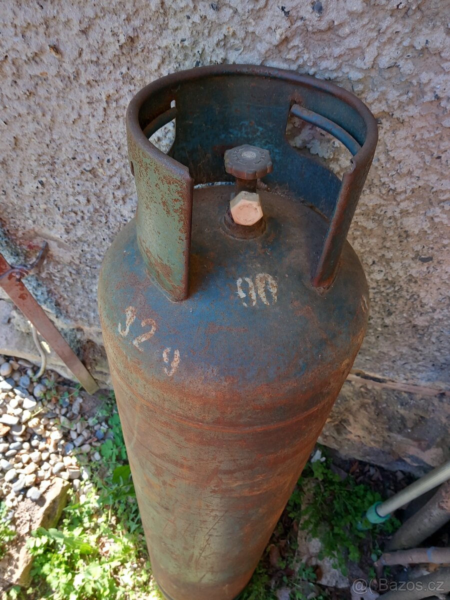 Propan butan láhev 33l. MAX. - 2