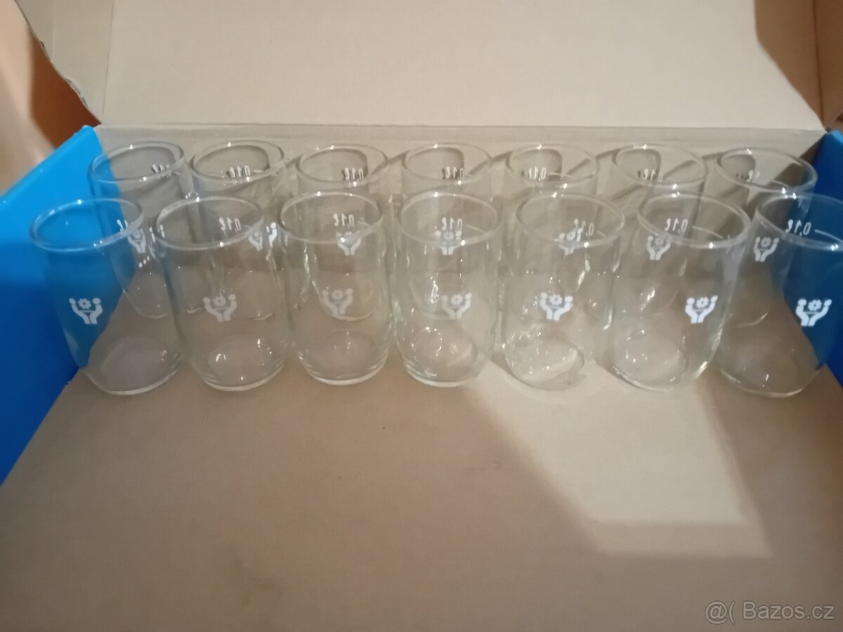 Retro sklenice 0,1l - 2