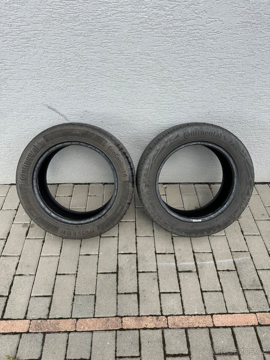 Letní pneumatiky 195/55/15 - 2