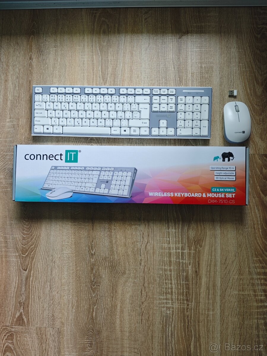 Wireless keyboard a Mouše set Connect IT - 2