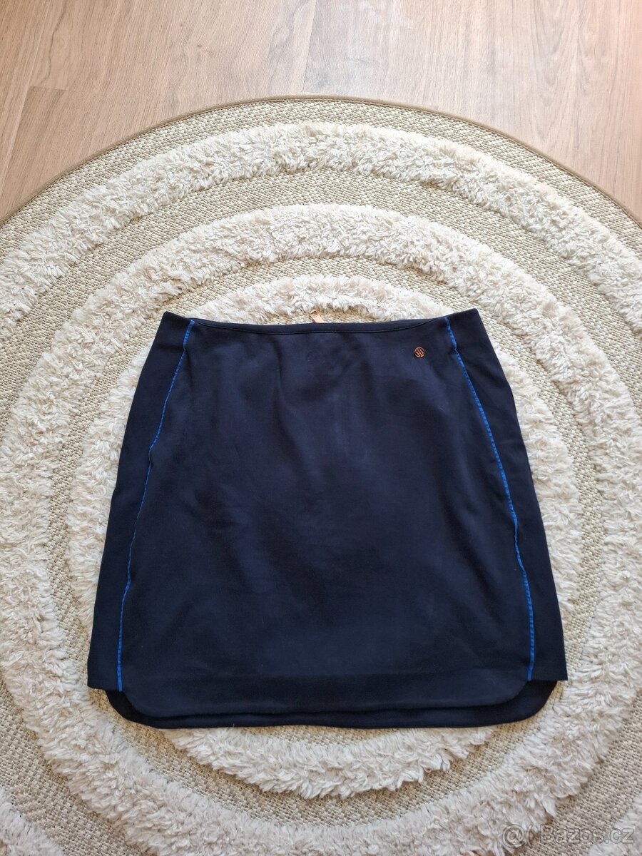 Tmavě modrá sukně Tommy Hilfiger - 2