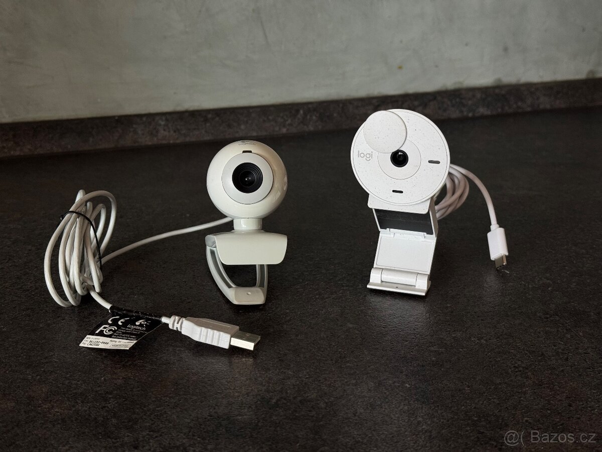 2x Webkamera Logitech (Brio 300 s USB-C a starší s USB-A) - 2