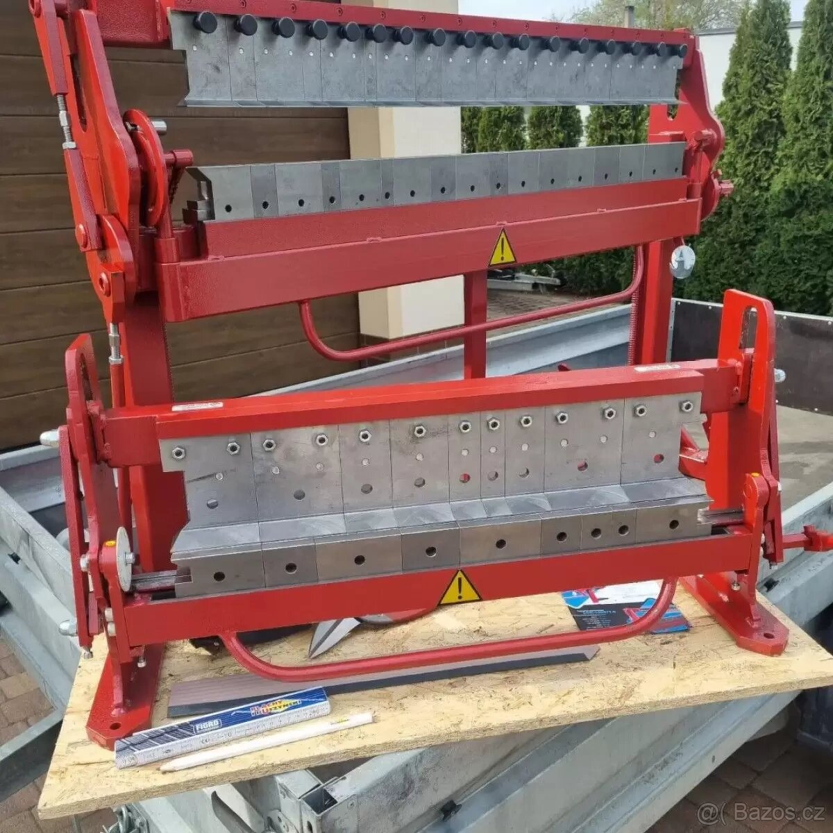 Mini segmentová ohýbačka plechu SGR 650/1 - 2