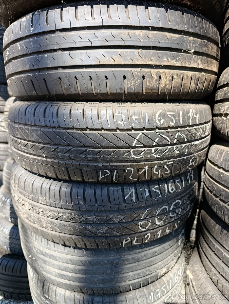 175/65/14 letní 8 kusů - 2