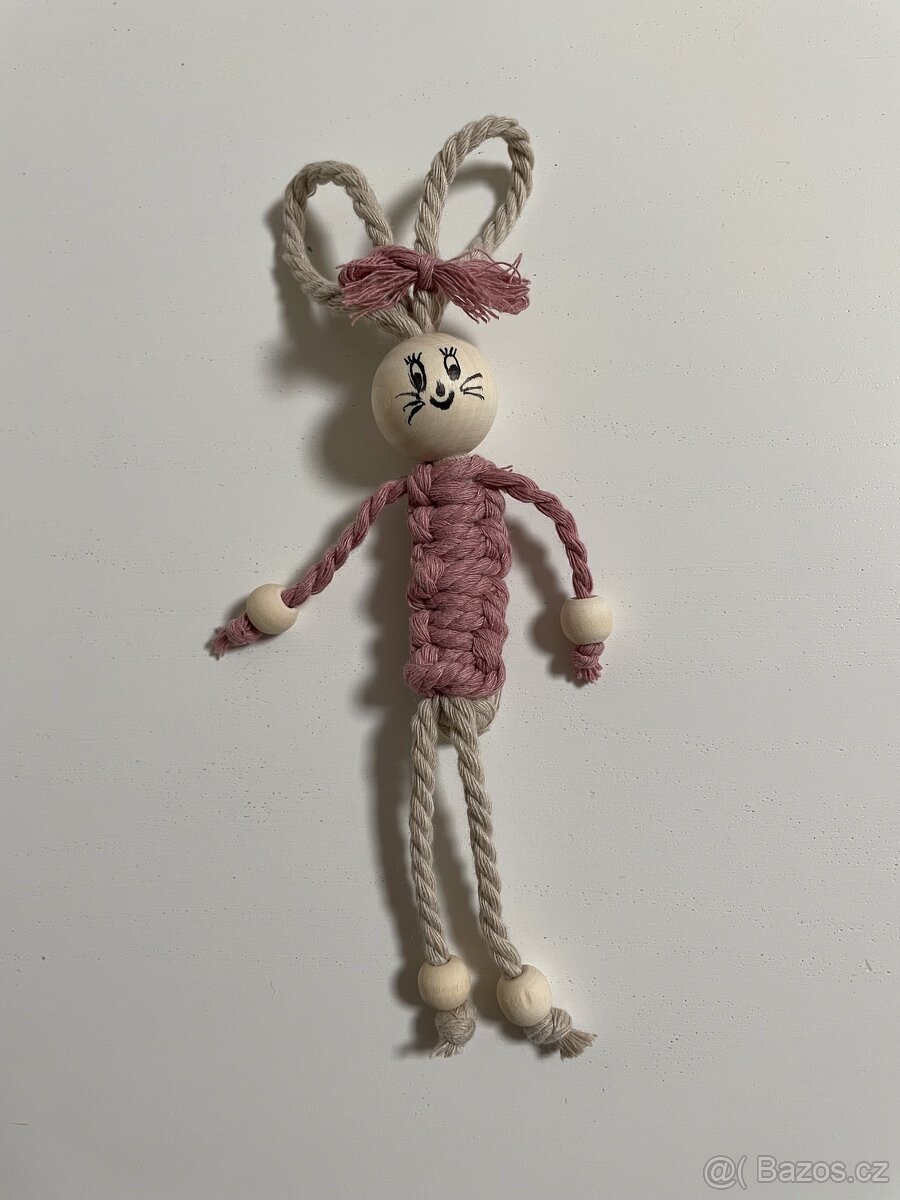 macrame zajíci - 2