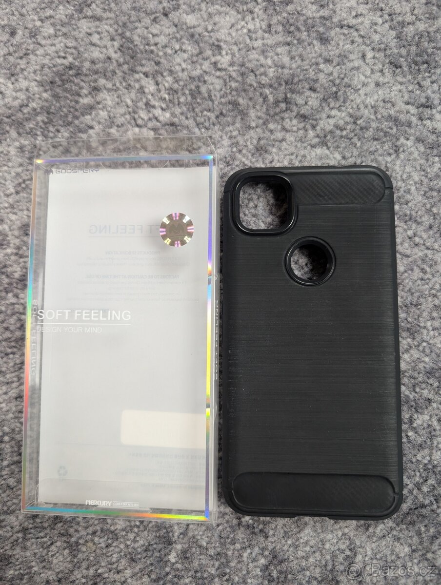 Pixel 4a ochranné sklo a obal - 2