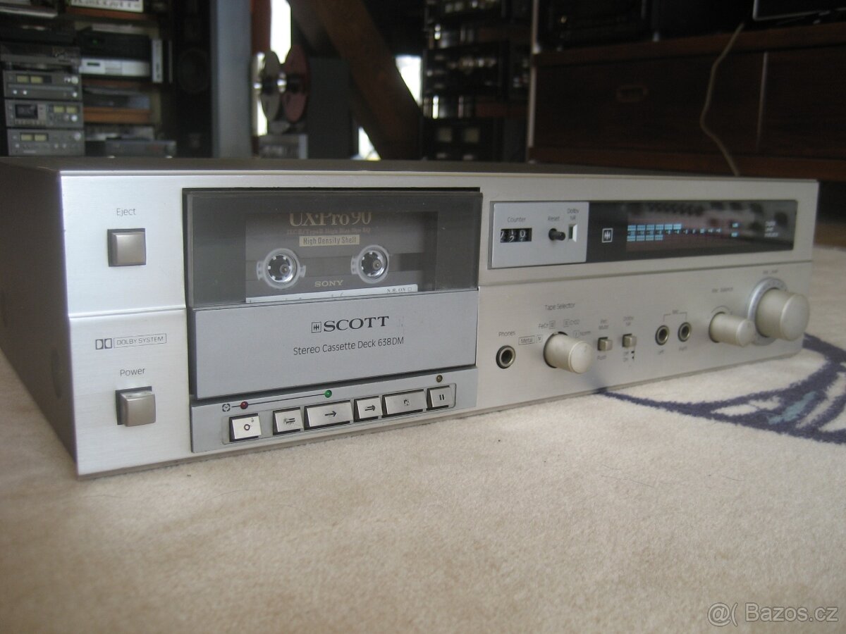 Prodám tape deck SCOTT 638DM - 2