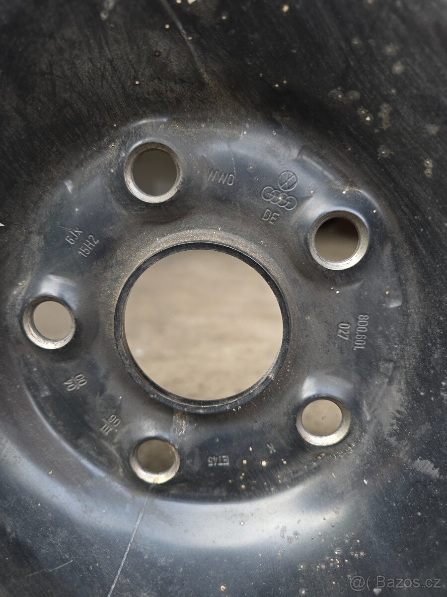 Plechové disky 5x112 R15 - 2