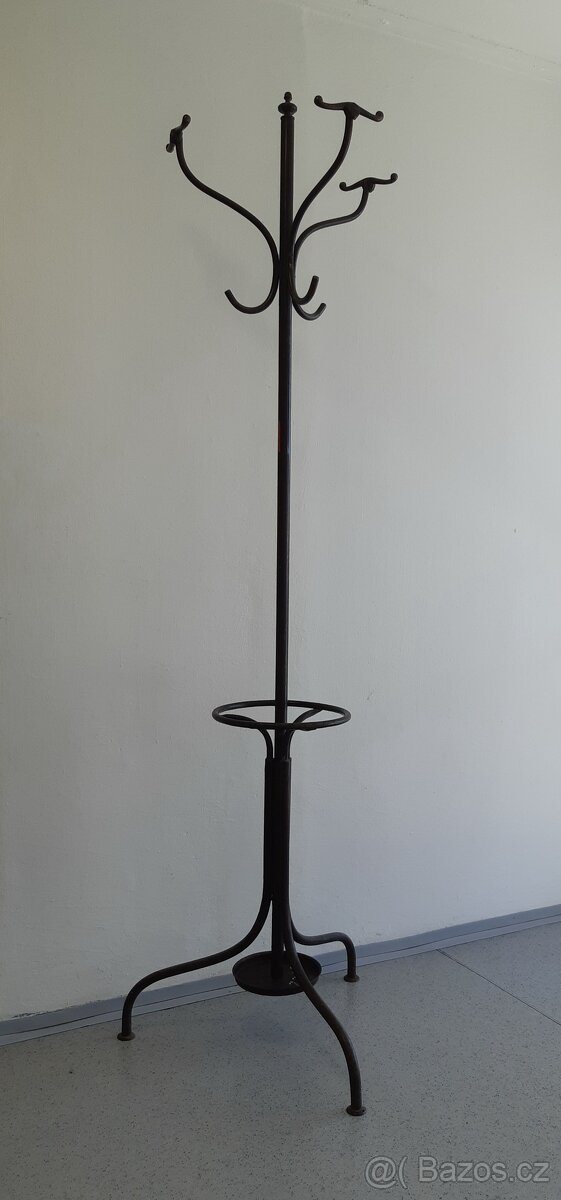 starožitný litinový věšák 195cm - 2