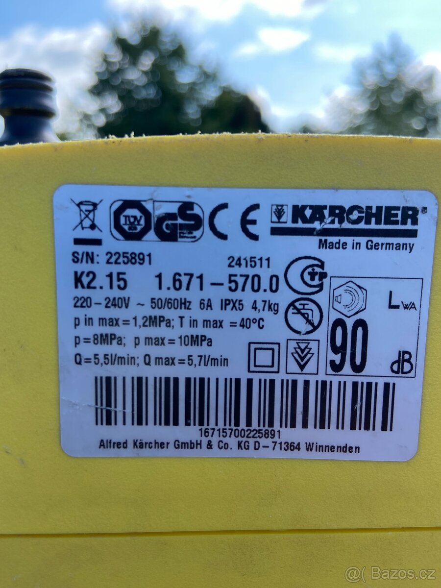 Vapka KARCHER K2.15 - 2