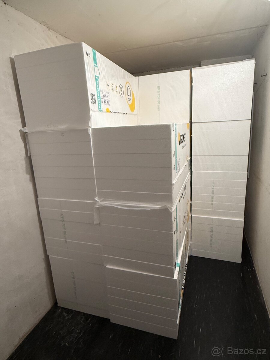 Fasádní polystyren Isover EPS 70F 1000x500x80 mm - 2