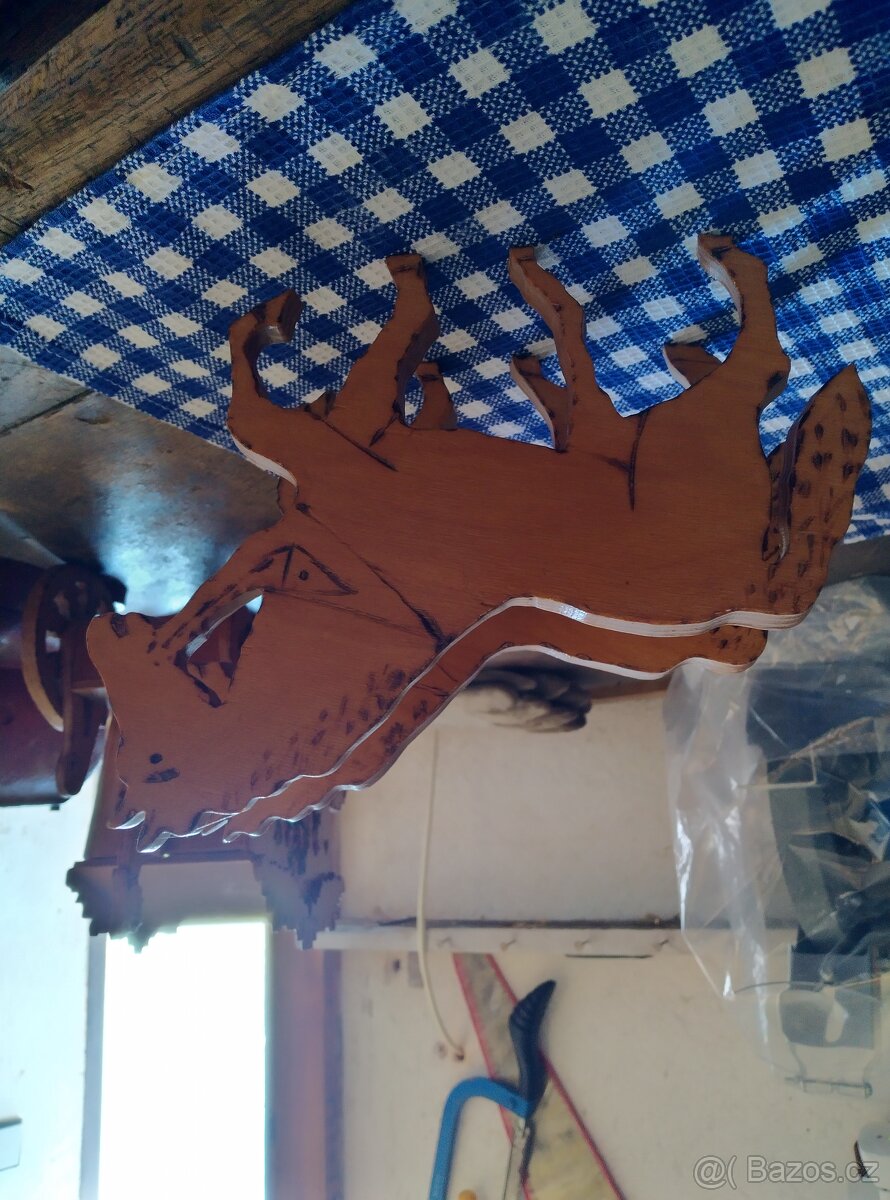 Dřevěný kocar a kone - 2