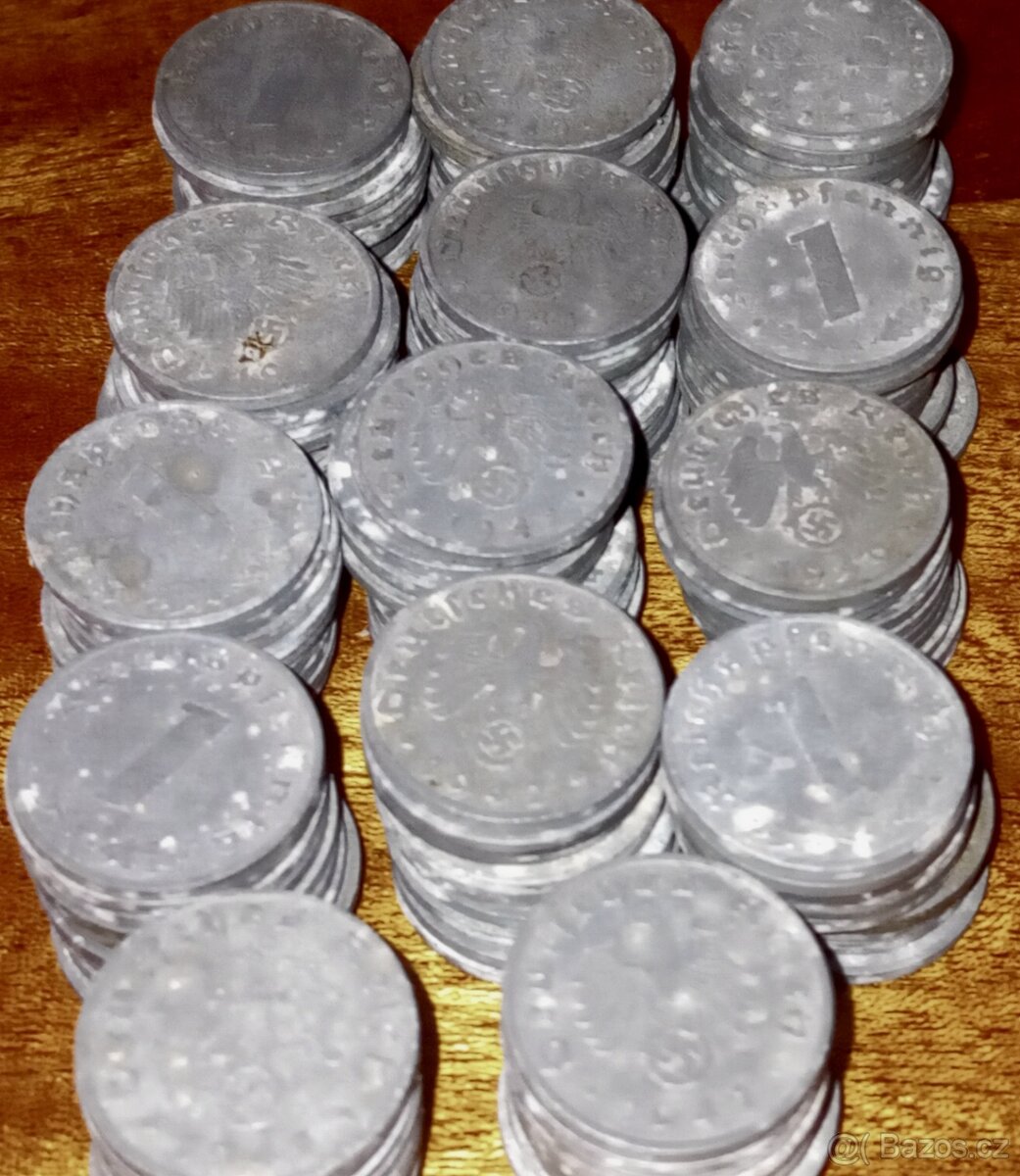 Nález 1 Reichspfennig 140 ks - 2