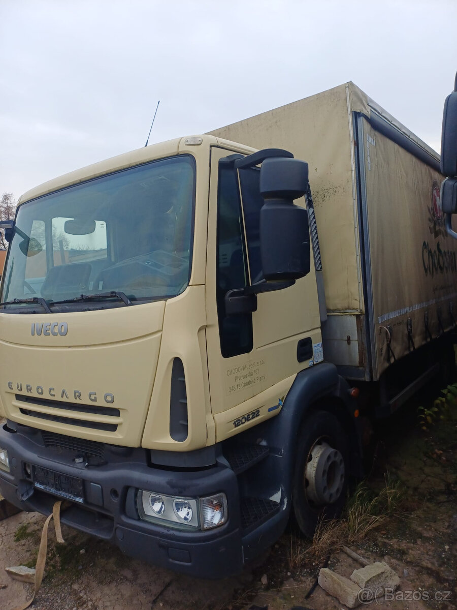 Iveco Eurocargo 140E22, euro 4, r.v. 2007 - na díly - 2