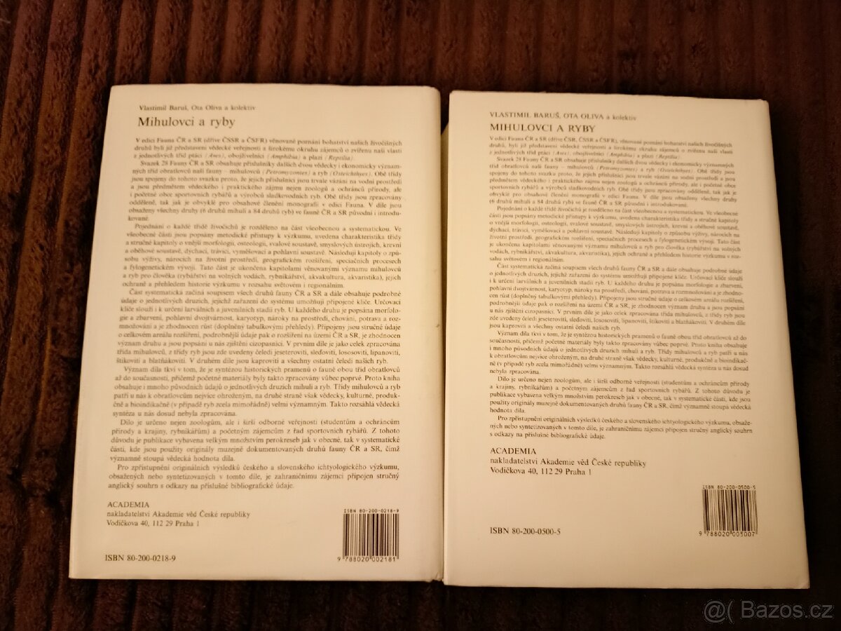 Mihulovci (Petromyzontes) a ryby (Osteichthyes) - 2