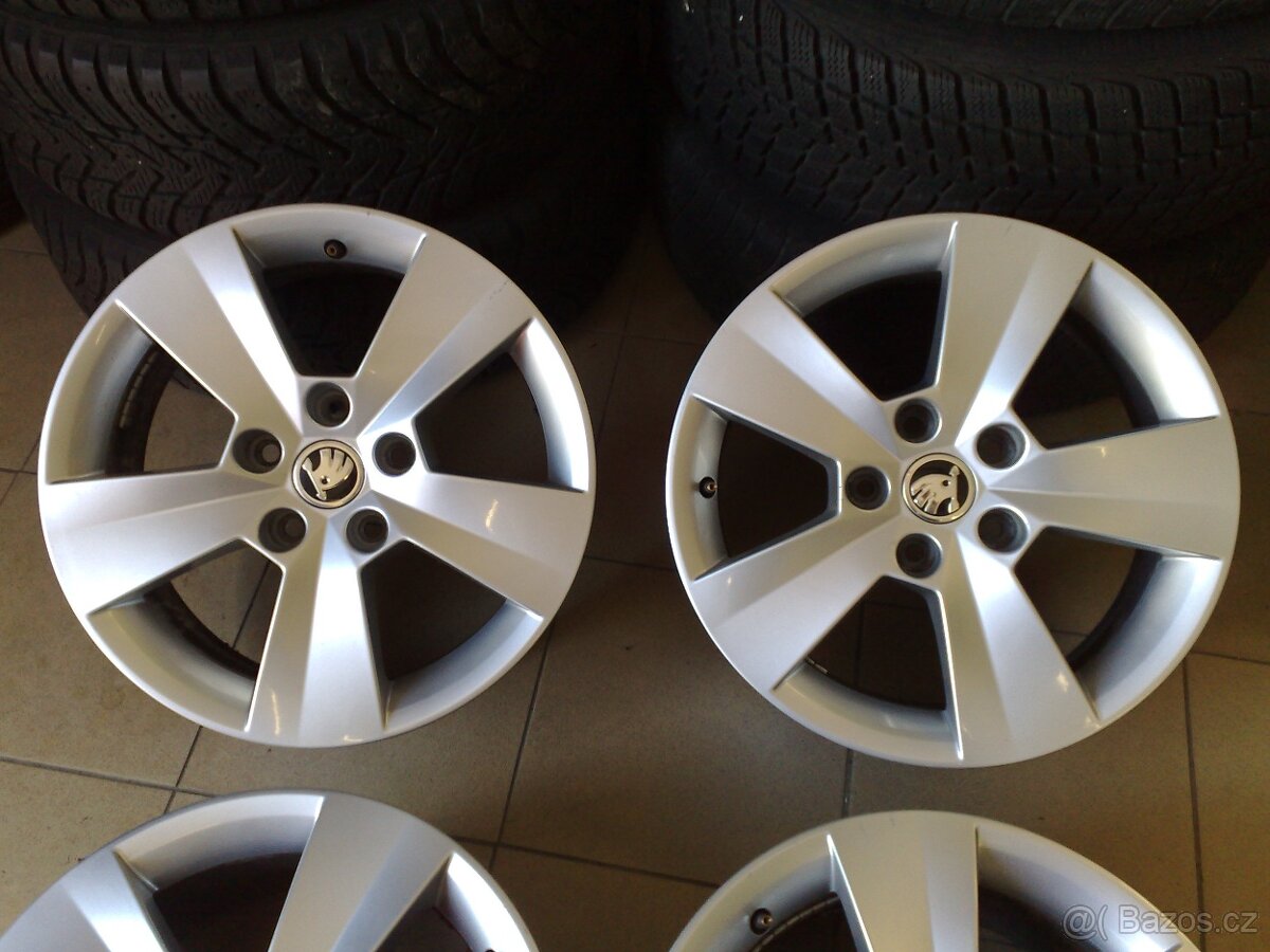 alu kola skoda 5x112 r16 original škoda - 2