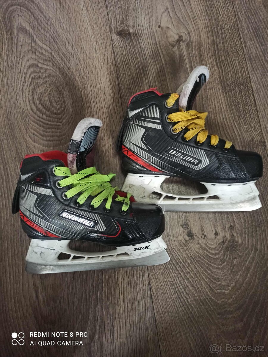 Brankářské BRUSLE BAUER vapor zánovní velikost yth - 2