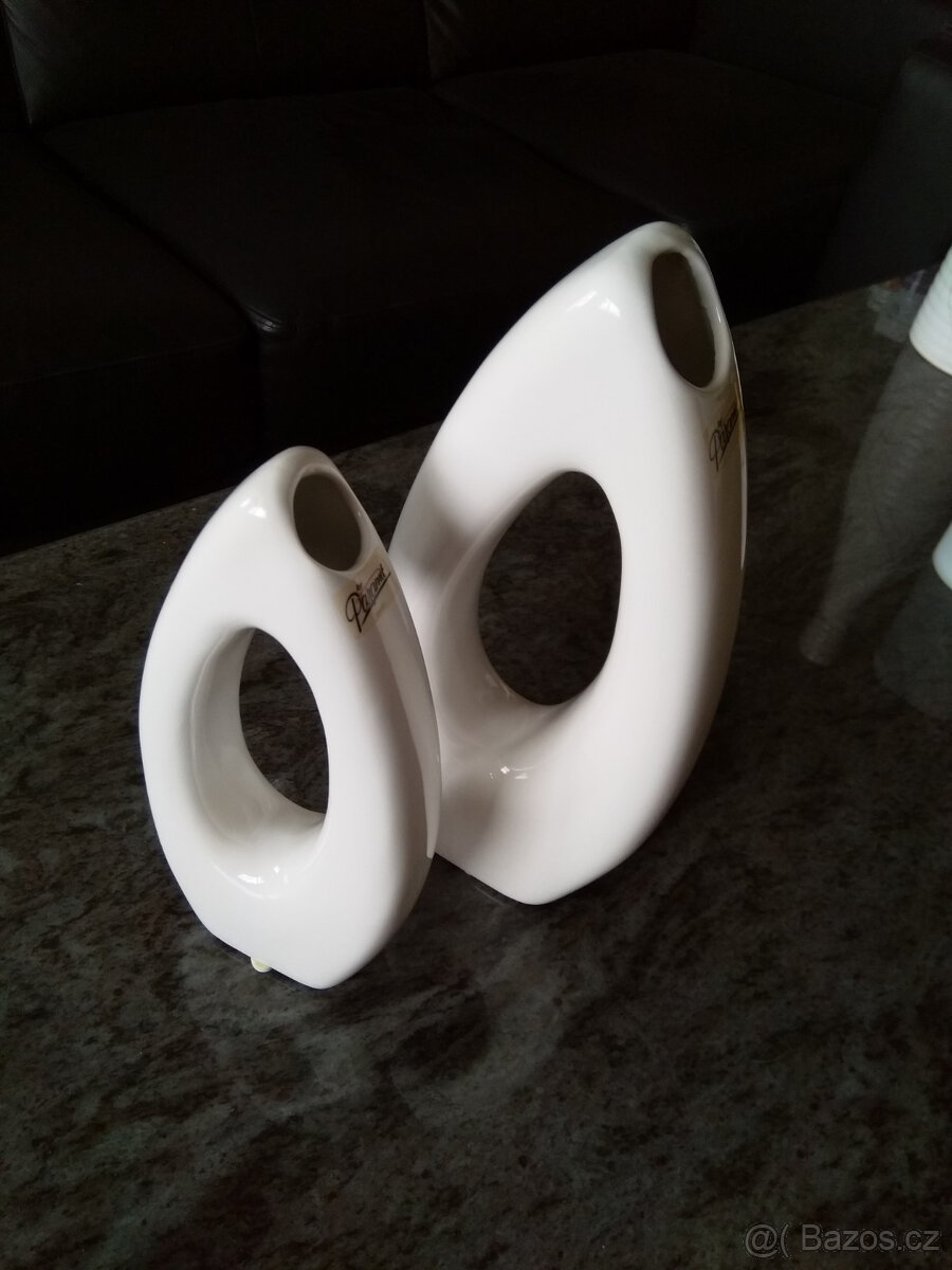 Vázy nové, dekorativní, sada 2ks, nádherné, moderní - 2