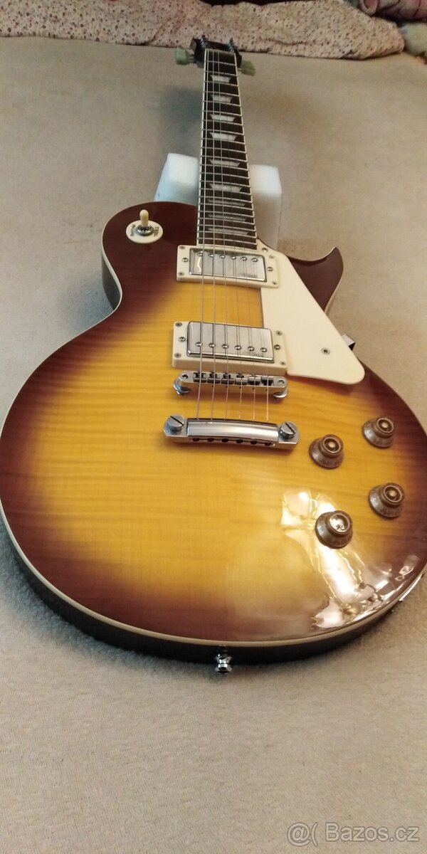 Prodám Vintage V100 Tobacco Sunburst Elektrickou kytaru - 2