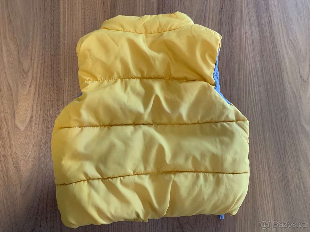 Podzimní komplet vesta+kalhoty 86-92 - 2