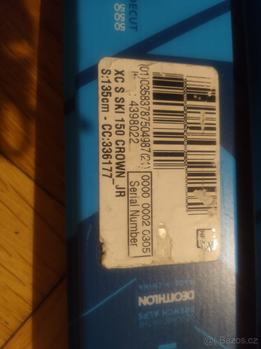 Dětské běžky Inovik 135cm, hůlky - 2