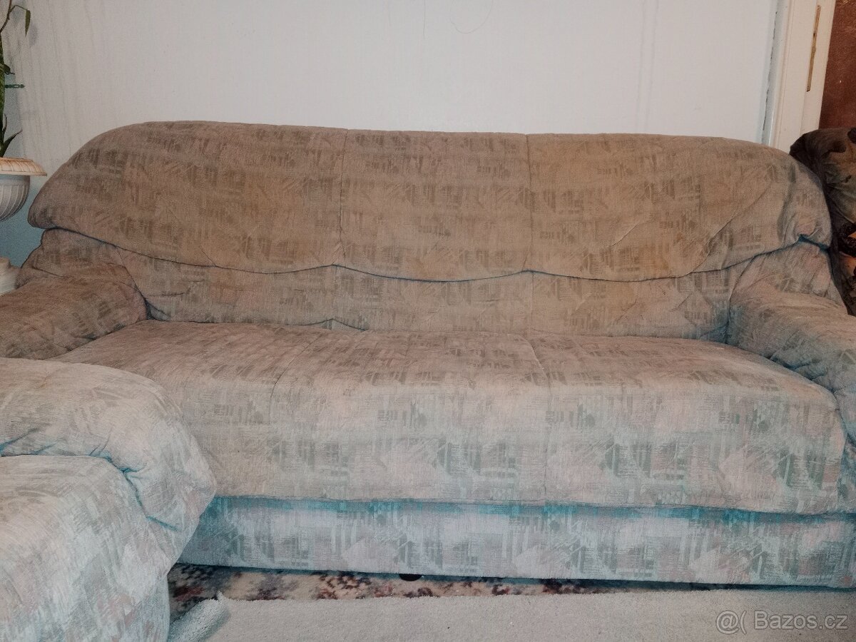 Prodám sedací soupravu 3+2+1 - 2