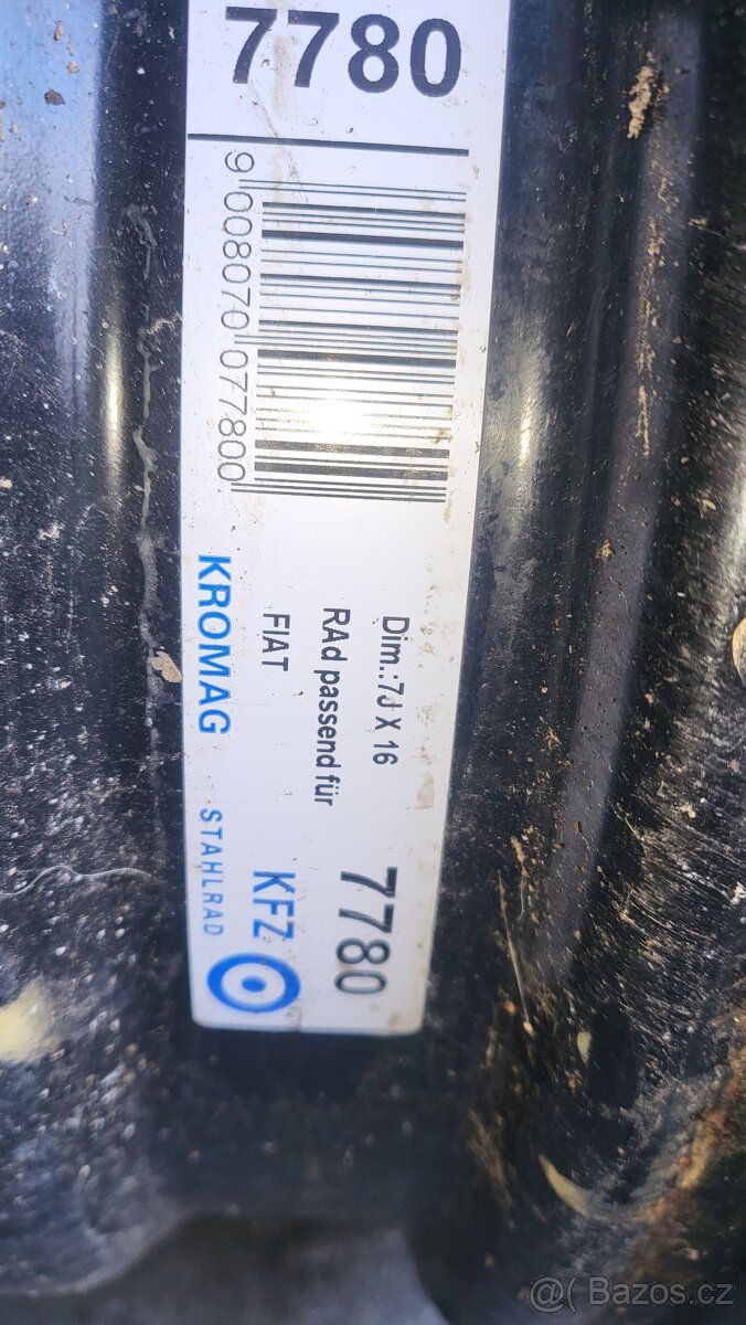 Prodám disky 7JX16 Peugeot Expert,Citroen Jumpy,Fiat - 2