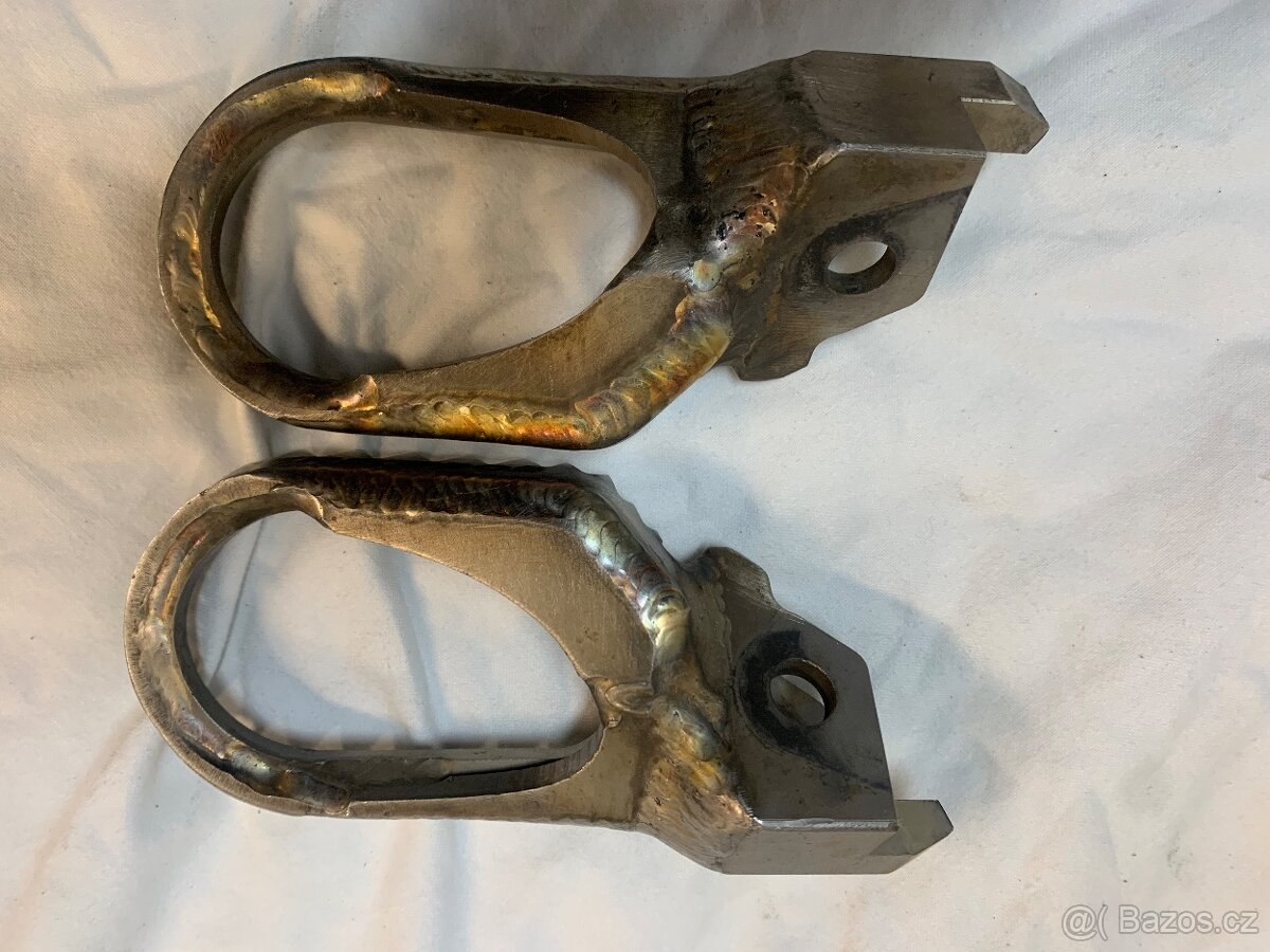 Honda crf stupacky nerez - 2