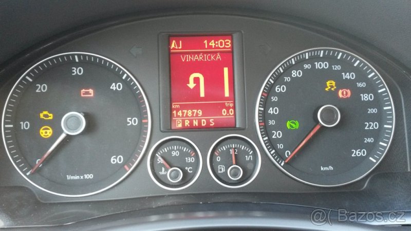 Budíky Golf 5 1K0920874B maxidot, diesel, PIN - 2