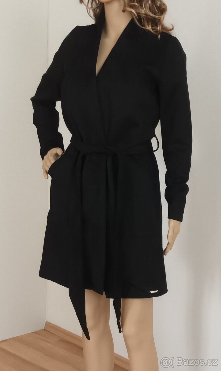 Dámský lehký semišový kabát - 2