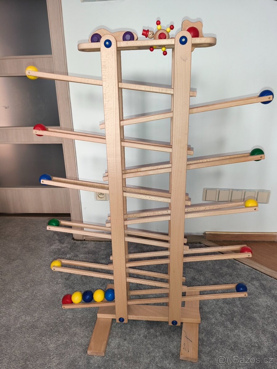 Dřevěná kuličková dráha - 2