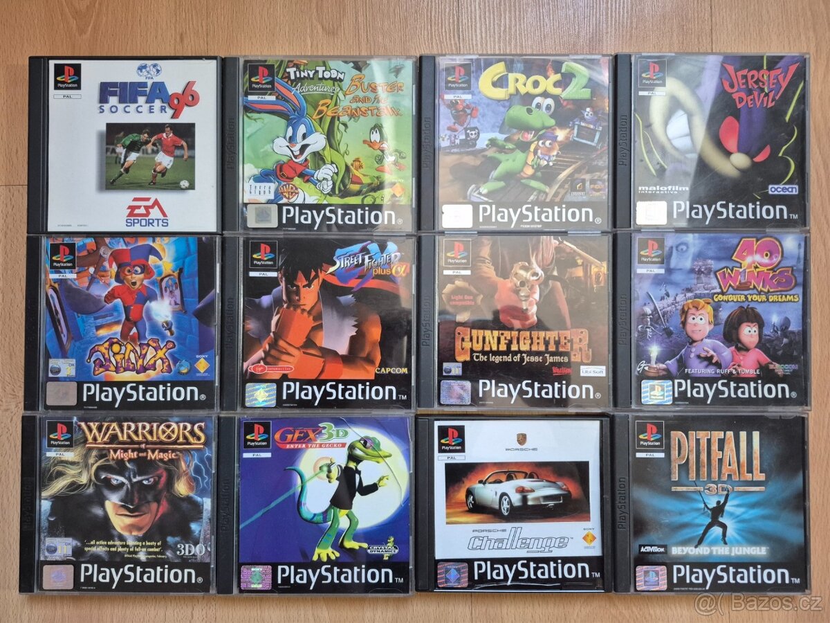 Hry na PS1 od 80 Kč - 2