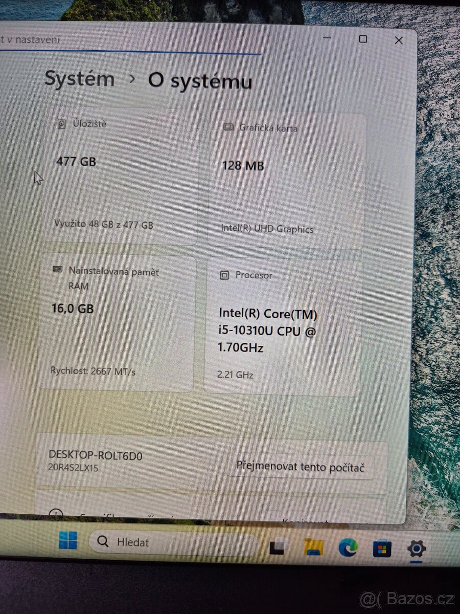 Dotykový Notebook Lenovo Thinkpad L13 - 2