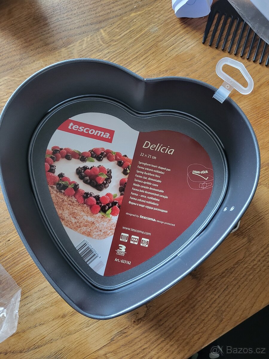 Nová dortové forma srdce Tescoma Delicia 22 cm - 2