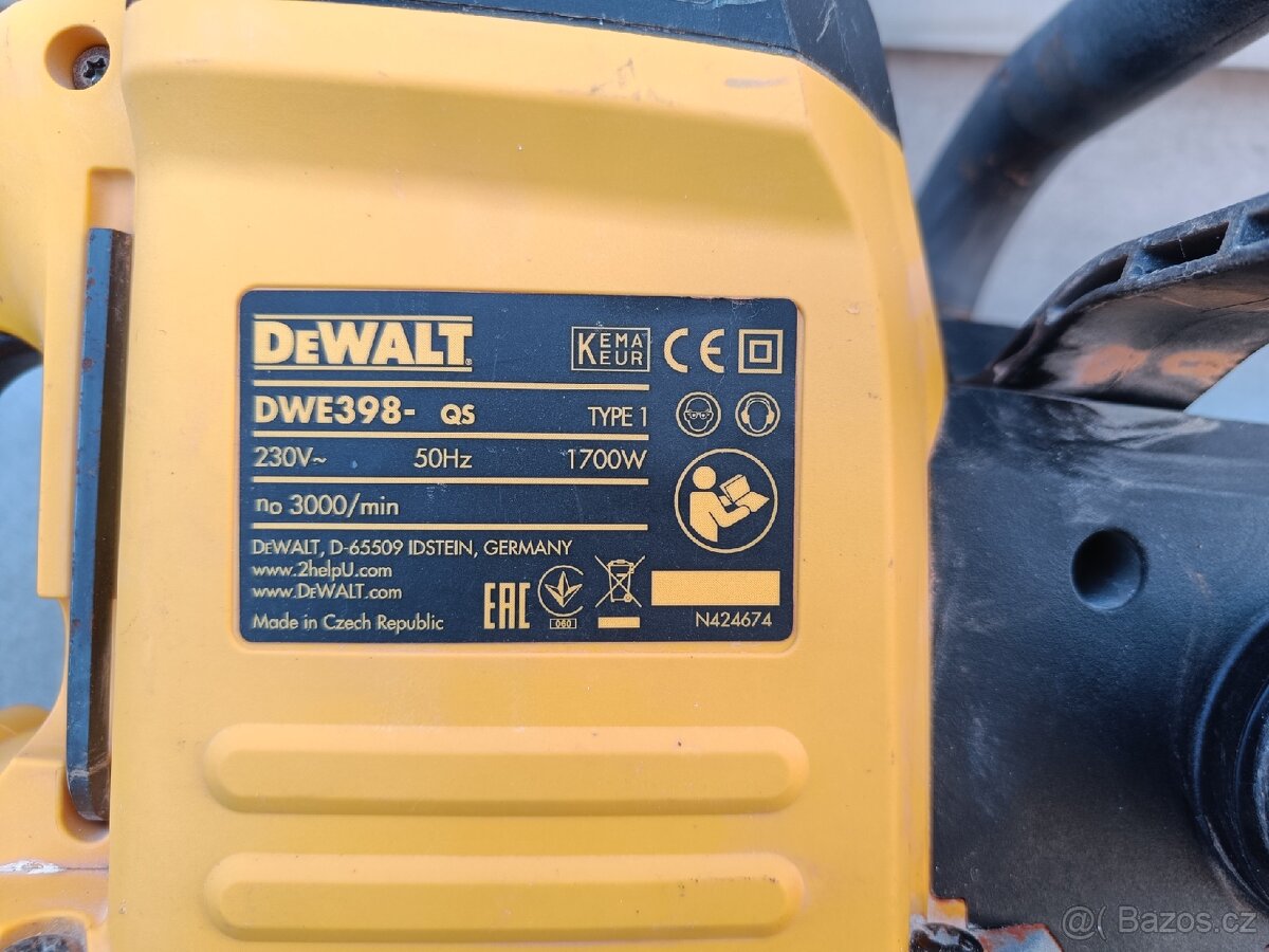Pila na cihly DeWALT DWE 398 - 2