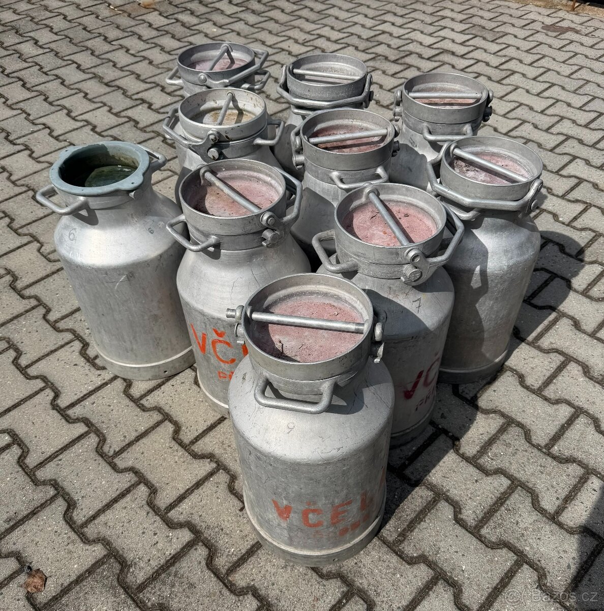 Hliníkové konve 25L - 2