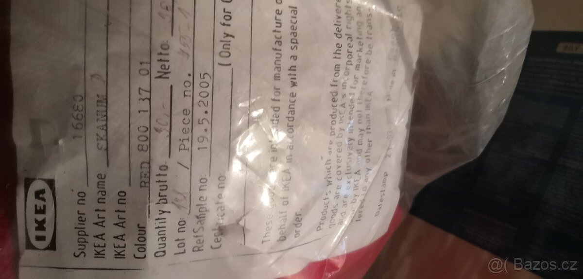 Potahová látka IKEA - 2