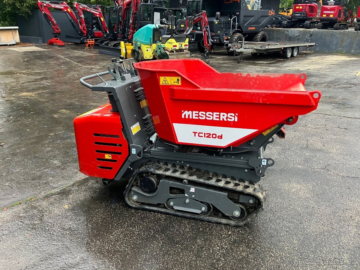 Pásový dempr Messersi TC120D - 2