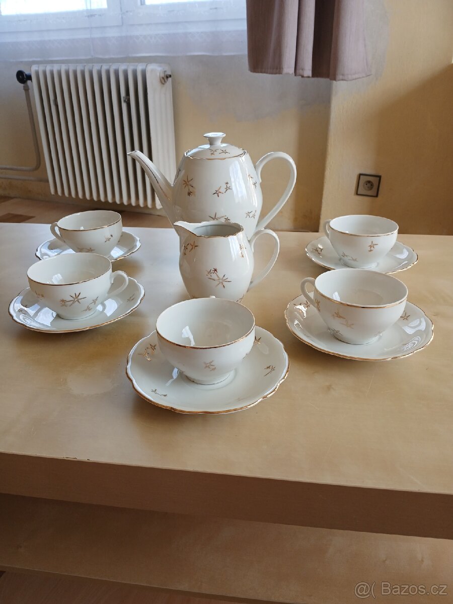 Porcelánový retro set - 2
