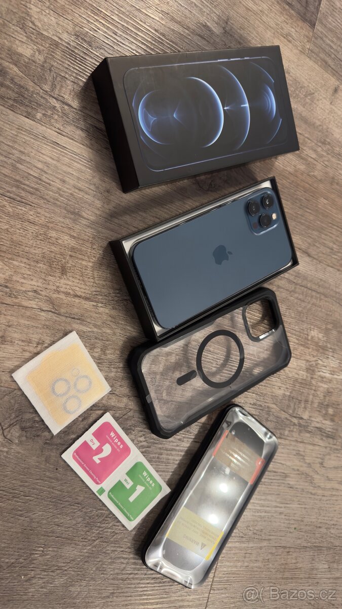 Apple iPhone 12 PRO MAX 256Gb modrý - 2