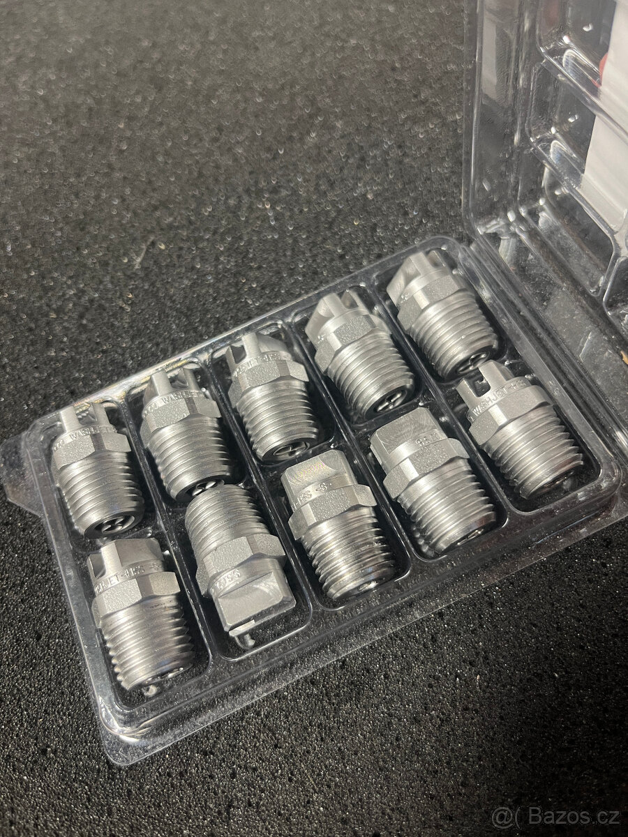 Náhradní koncové trysky do Wapky 25045 se závitem 1/4" - 2