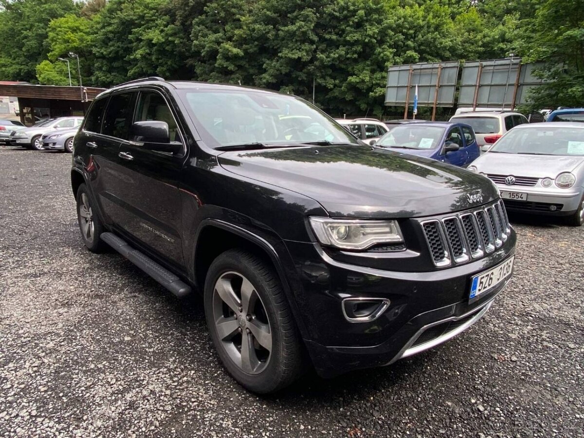 Jeep Grand Cherokee 3.0 CRD V6 4X4 Overland tažné 3,5t 2015