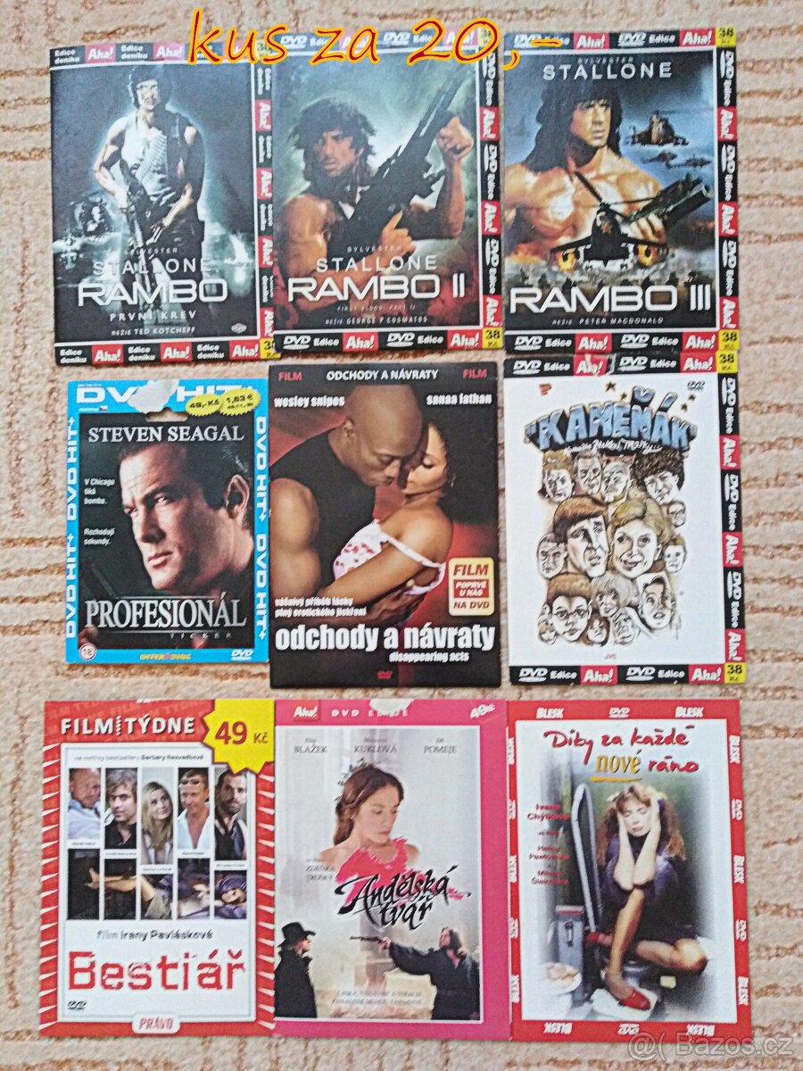 Různé originální DVD,CD - 2